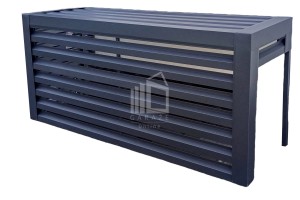 Osłona Klimatyzatora 100x50x60cm Antracyt - Zabudowa Klimatyzacji  ID854