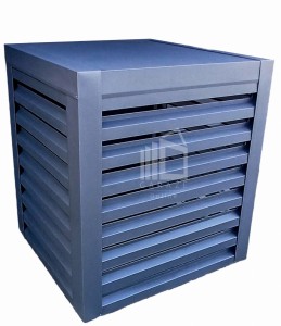 Osłona Klimatyzatora Pompy Ciepła 90x50x100 Antracyt - Zabudowa Klimatyzacji ID855