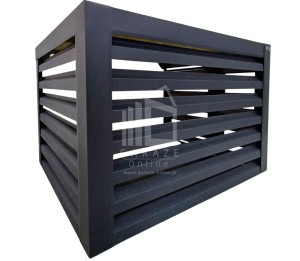 Osłona klimatyzatora – pompy ciepła 110x60x80cm cm antracyt ID1147