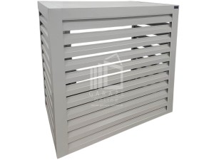 Osłona klimatyzatora – pompy ciepła 120x40x140 cm biały ID1148