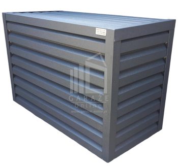 Osłona klimatyzatora - pompy ciepła 100x40x90 cm antracyt ID466