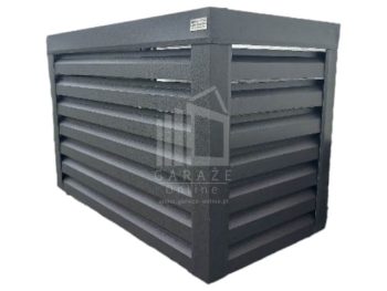 Osłona klimatyzatora - pompy ciepła 110x40x90 cm antracyt  ID468