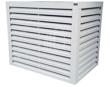 Osłona klimatyzatora - pompy ciepła 120x60x130 cm biały ID470