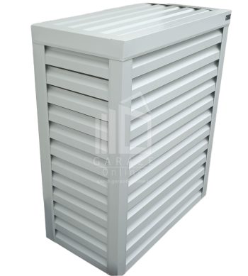Osłona pompy ciepła 90x40x140 cm biały ID481