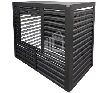 Osłona Pompy Ciepła 120x60x150cm Antracyt Zabudowa ID910