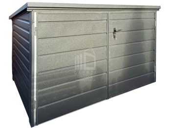 Box rowerowy – schowek Moto-Box 2×1,3m – antracyt ID1114