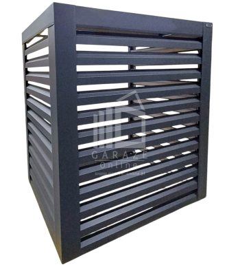Osłona klimatyzatora – pompy ciepła 100x60x160 cm antracyt ID1146